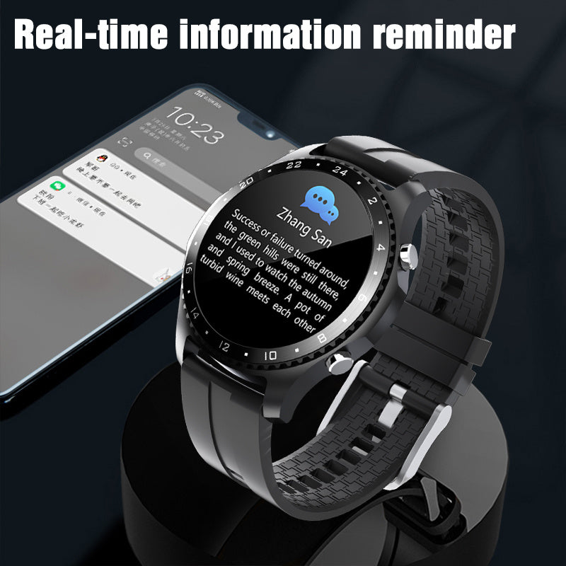 Temperature smart watch can talk through Bluetooth