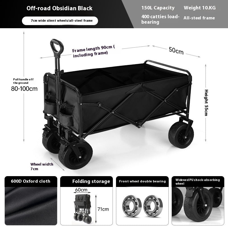 Outdoor Camping Trolley Children Can Lie Camper