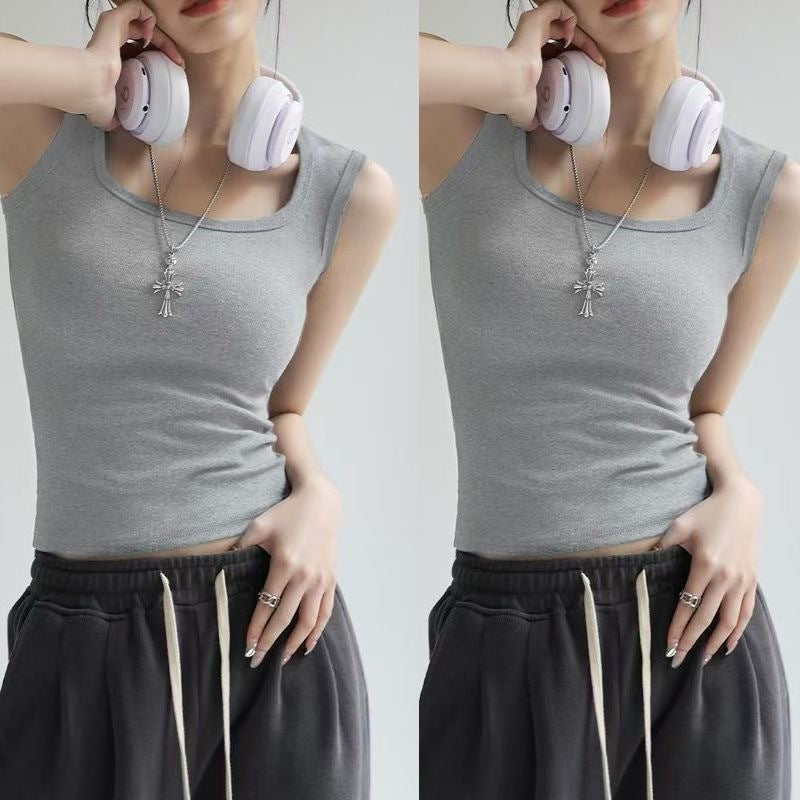 Thread Vest Camisole Women's Bottoming Sleeveless T-shirt