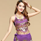 Dance Costume Sequined Chili Bra Top