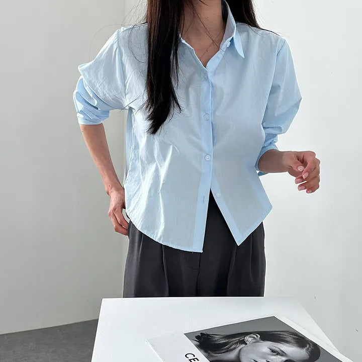 Women's Loose Petite Top Shirt