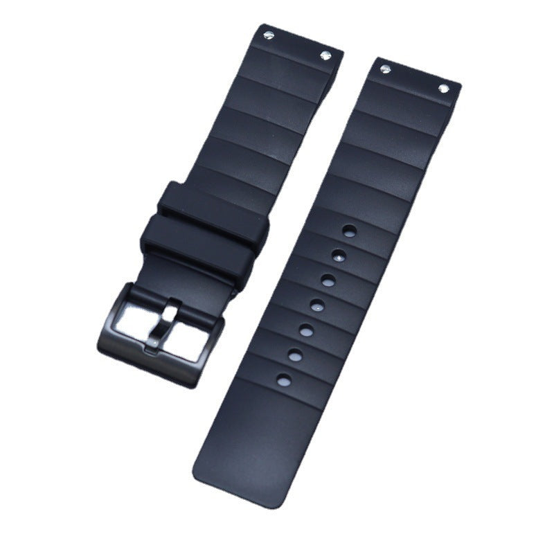 Suitable For Cardia Santos Sandus Rubber Watch Strap