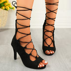 New Plus Size Women's Fashion High Heels
