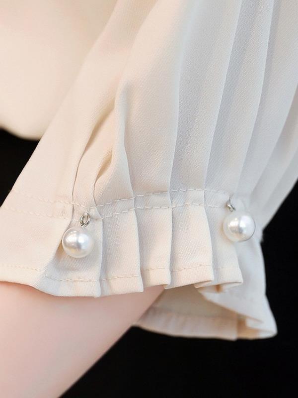 Women's Three-quarter Sleeve Chiffon Shirt